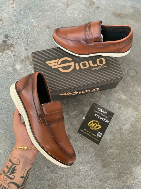 SAPATO GIOLO 3010 CARAMELO