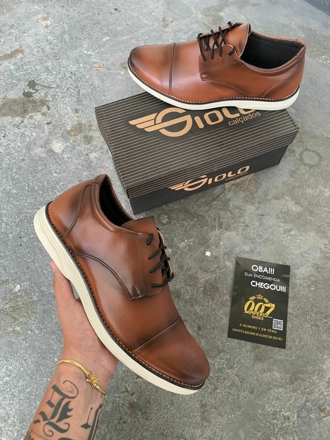 SAPATO GIOLO 3020 CARAMELO