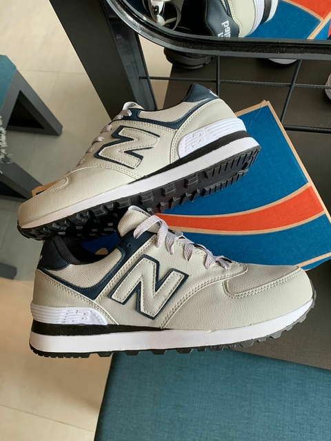 NEW BALANCE 574 CINZA/MARINHO