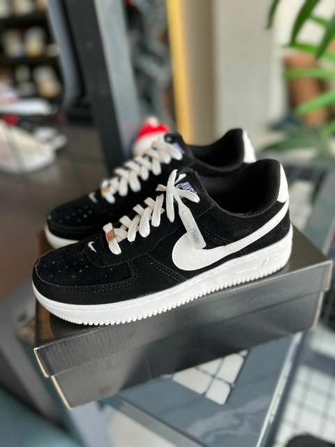 AIR FORCE 1 CAMURÇA PRETO/BRANCO