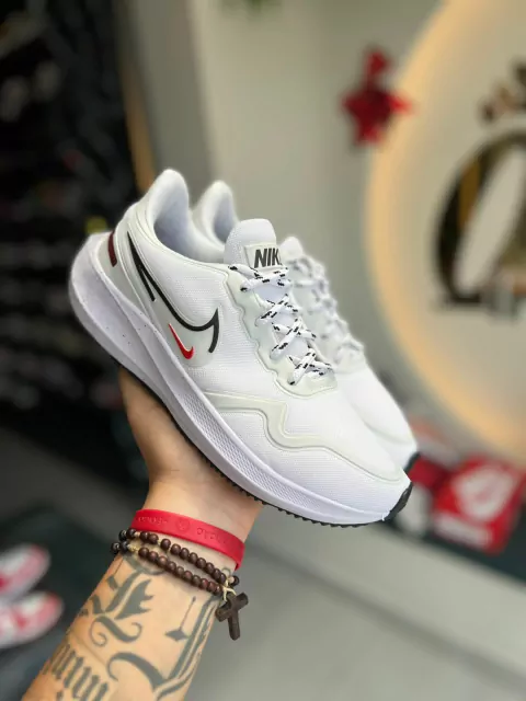 AIR ZOOM BRANCO/PRETO/VERM.