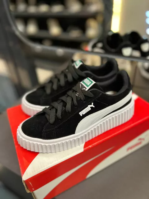 PUMA PLATAFORMA PRETO/BRANCO