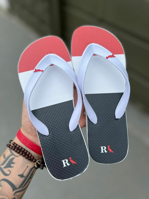CHINELO RSV VERMELHO/PRETO