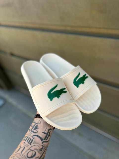 SLIDE LACOSTE CREME - comprar online