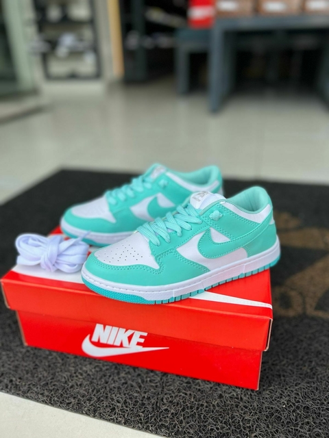 DUNK BRANCO/VERDE AGUA - comprar online