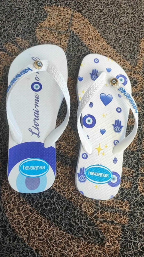 HAVAIANAS GREGO BCO/AZUL - comprar online