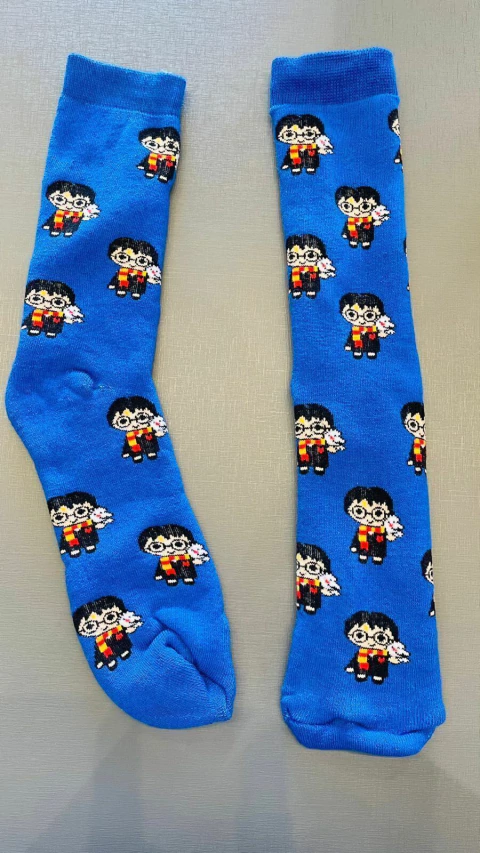 MEIA CANO ALTO HARRY POTTER - comprar online