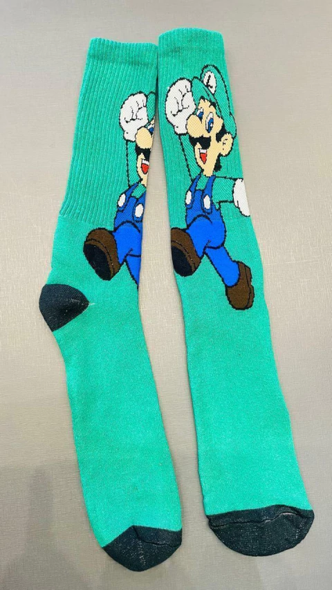 MEIA CANO ALTO MARIO VERDE - comprar online