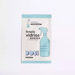 Limpia vidrios y aceros concentrado en polvo para diluir
