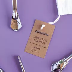 Bombilla de Acero Inoxidable –CURVA CORTA Y CHATA - tienda online