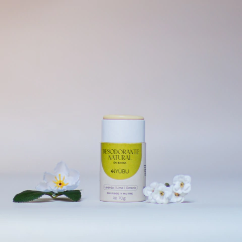 Desodorante en barra: Lavanda + Lima + Geranio