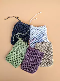 Bolsa para jabón de yute y algodón - Vida Vera