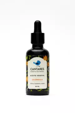 Aceite macerado de caléndula 50 ml en gotero de vidrio en internet