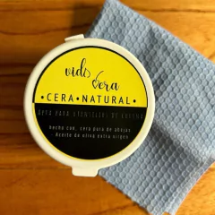 Cera natural para muebles, utensilios de cocina y cuero