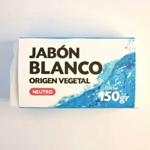 Jabón blanco para lavar ropa 150 gr