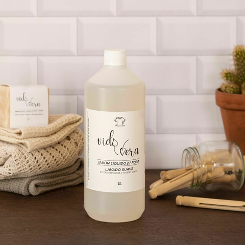 Jabón Líquido para ropa 1 L SUAVE - comprar online