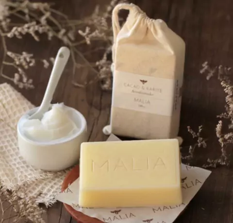 Acondicionador sólido de cacao y karité XL