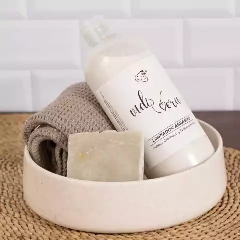 Limpiador en crema abrasivo