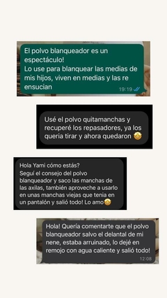 Polvo Blanqueador y quitamanchas 1kg PERCARBONATO DE SODIO - Vida Vera
