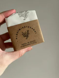 Jabón corporal de Avena, Almendras y Miel