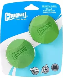 Bola Chuckit Erratic 2un M - Chuckit