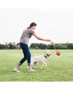 Bola com Corda Rope Fetch - Chuckit - HORN UND HUF