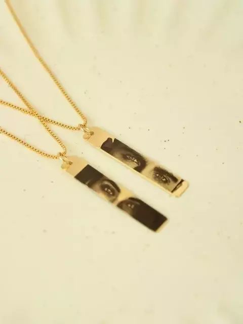 Colar Retangular 7MMPersonalizado - comprar online
