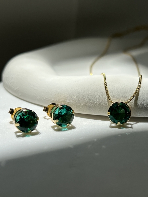 Conjunto Ponto de Luz Verde - M