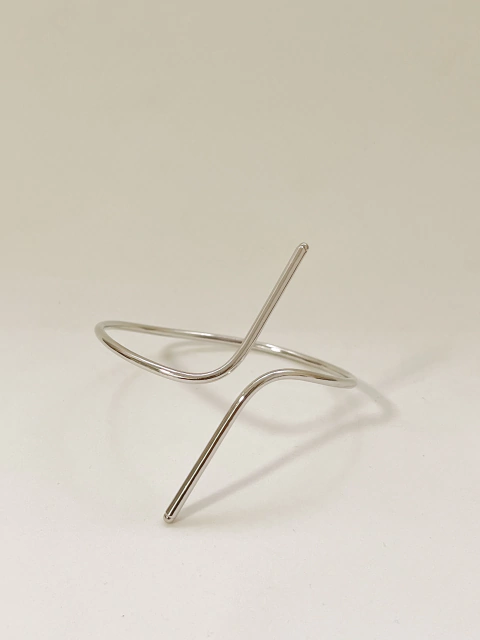 Bracelete Orgânico Ródio P