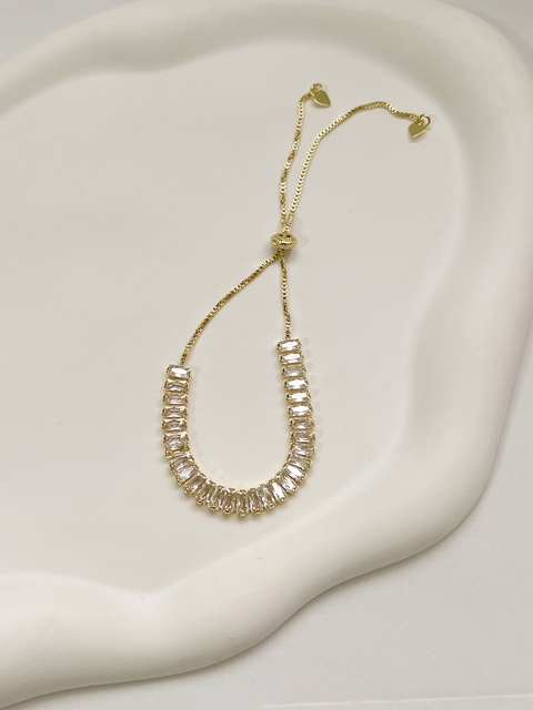 Pulseira Riviera Baguete
