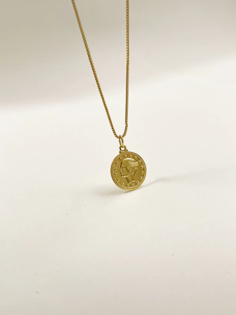 Colar Moeda Lira