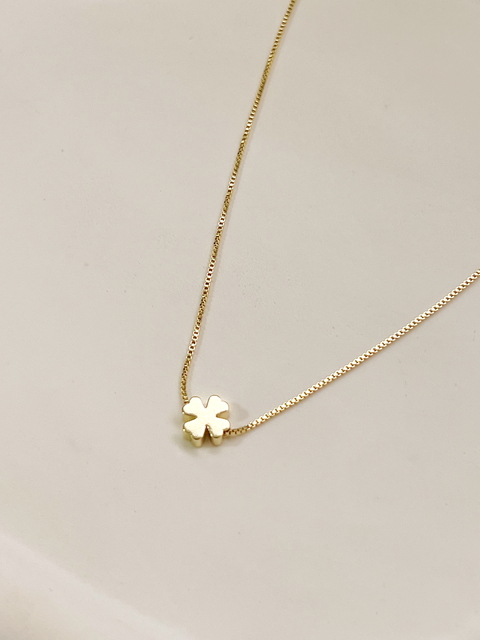 Colar Trevo Ouro - comprar online