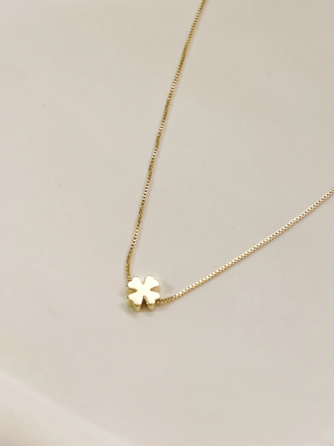 Colar Trevo Ouro - comprar online