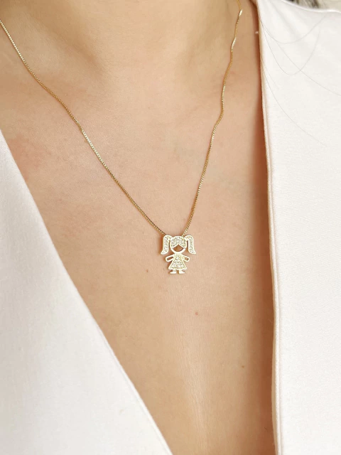 Colar Menina - comprar online