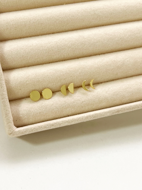 Trio Fases da Lua Ouro - comprar online