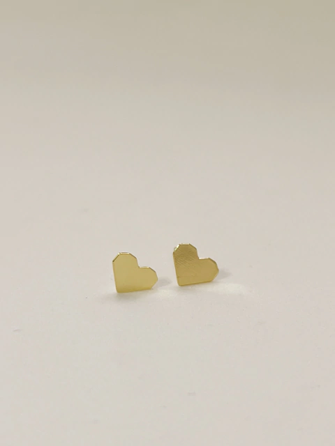 Brinco Coração Liso