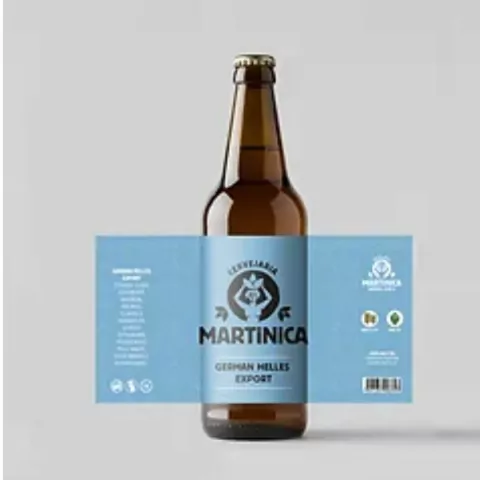 CERVEJA GERMAN HELLES MARTINICA 500ML - comprar online