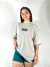 Camiseta Oversized Reativa Mescla na internet