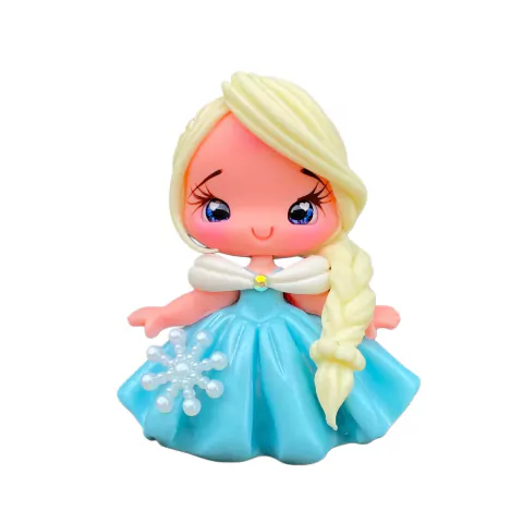 APLIQUE BISCUIT PRINCESA ELSA (FROZEN) - UNIDADE