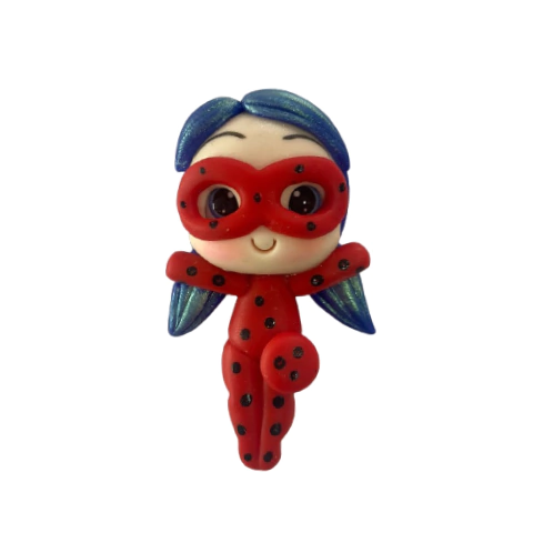 APLIQUE BISCUIT - LADY BUG - UNIDADE