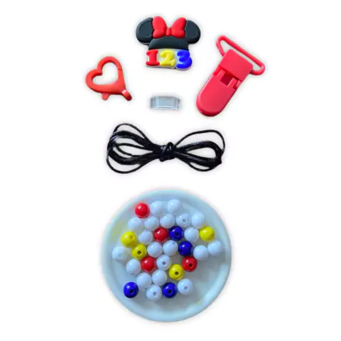 KIT PRENDEDOR DE CHUPETA - MINNIE
