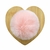 POMPOM DE PELÚCIA SALMON CLARO (8CM) - 2 UNIDADES
