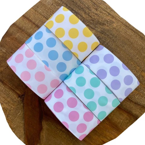 FITA ESTAMPADA ACETINADA POA (PRINCESS) 38MM - 2 METROS