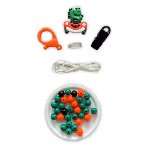 KIT PRENDEDOR DE CHUPETA - DINOSSAURO