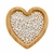 MINI APLIQUE BISCUIT FLOCO DE NEVE - 10 GRAMAS