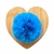 POMPOM DE PELÚCIA AZUL STITCH (8CM) - 2 UNIDADES