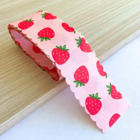 FITA MORANGUINHO DUPLA FACE PRINCESS 38MM - 2 METROS