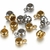 ENTREMEIO CANEQUINHA ABS PARA PINGENTE PRATA (8MM) - 50 PEÇAS - comprar online