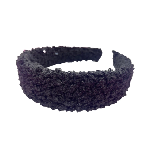 TIARA TEDDY (30MM) - PRETO - UNIDADE