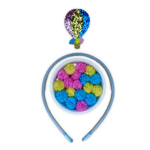 KIT PRÁTICO TIARA BALÃO